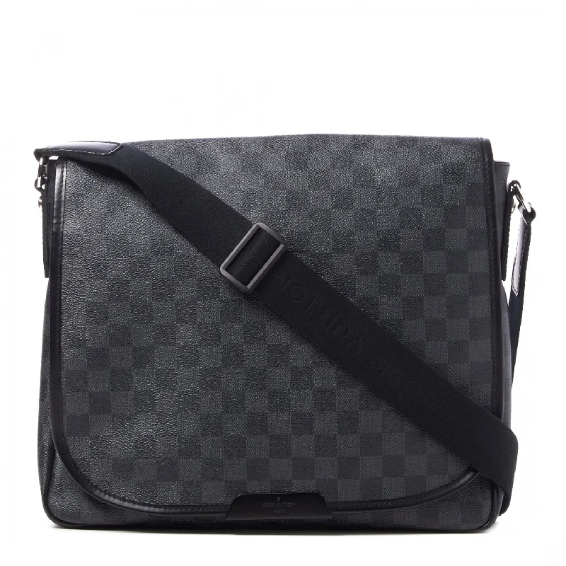 Louis Vuitton backpacks with a sleek, minimalist design for styleLouis Vuitton Damier Graphite Daniel MM Bag