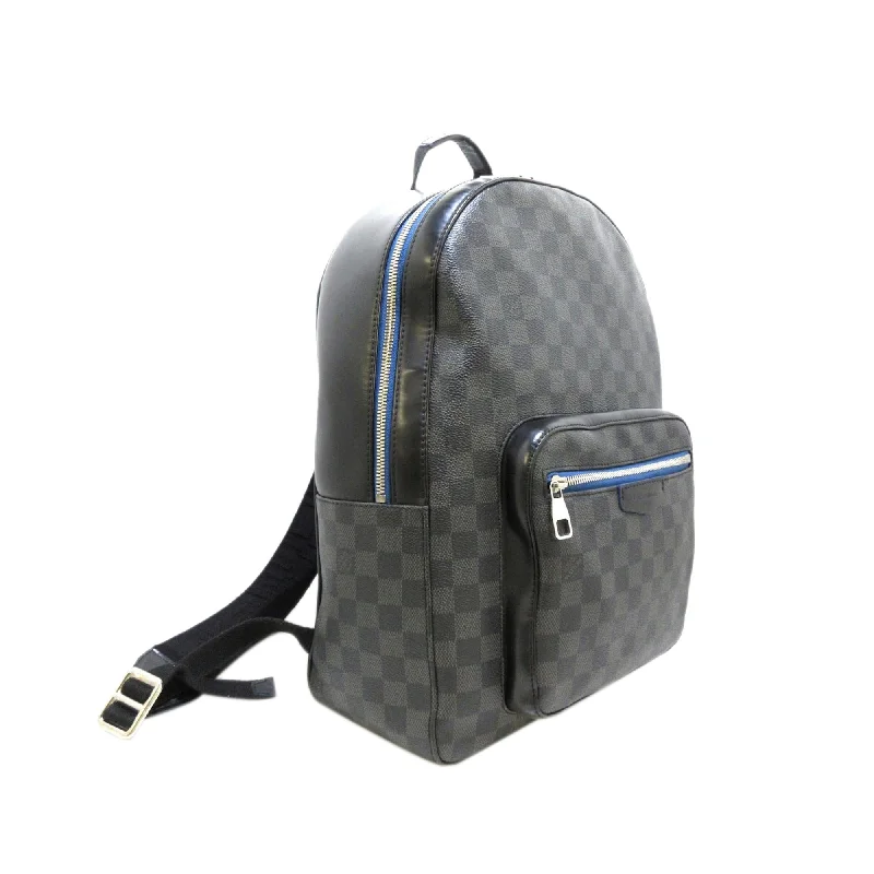 Louis Vuitton bags with a chain - link trim and a leather body for a modern edgeLouis Vuitton Damier Graphite Josh (SHG-m4s6IG)