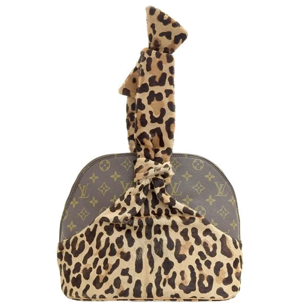 Louis Vuitton backpacks with a padded back panel for comfort during long - wearLOUIS VUITTON 1996 Made Azzedine Alaïa Monogram 100Th Anniversary Collection Brown