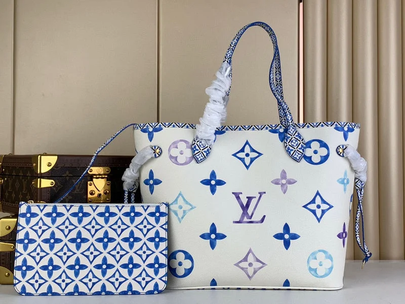 Louis Vuitton Alma bags with a monogram - embossed leather surfaceLouis Vuitton Bags