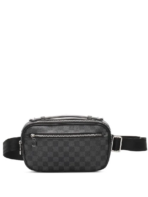 Medium - sized Louis Vuitton tote bags for work and shoppingLouis Vuitton Damier Graphite Body Bag