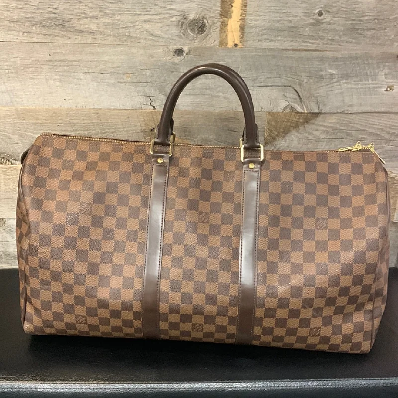 Louis Vuitton Capucines bags with smooth calfskin leather for luxuryLouis Vuitton Damier Keepall 50 Bag