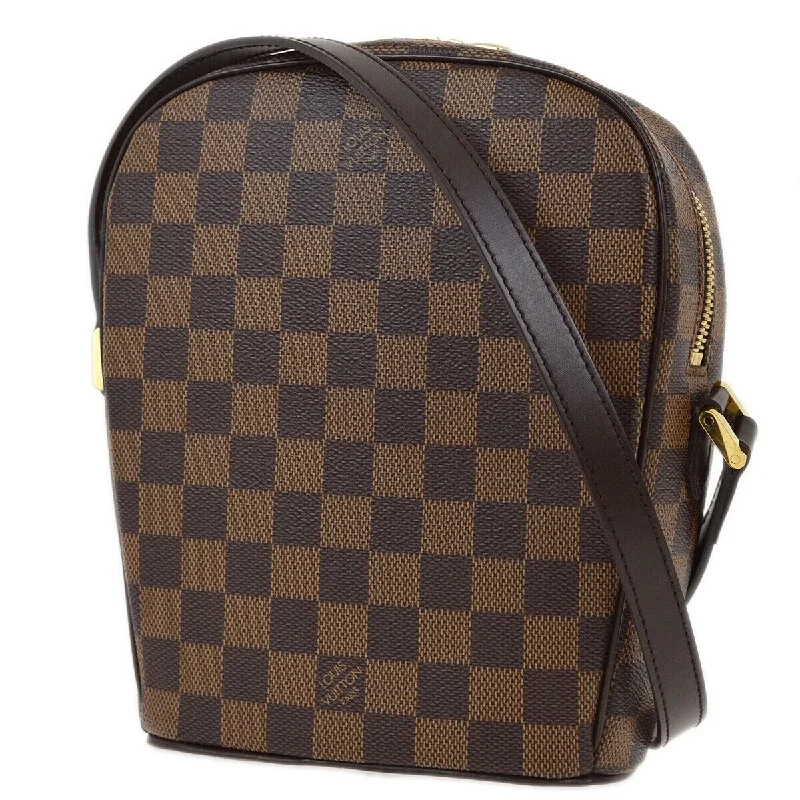 Louis Vuitton bags with a detachable mirror inside for on - the - go touch - upsLouis Vuitton Damier Ipanema Pm Shoulder