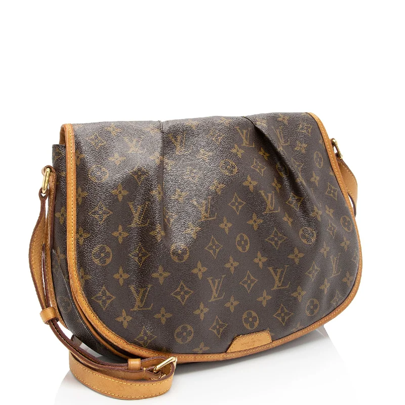 Louis Vuitton Neverfull bags with large capacity for everyday essentialsLouis Vuitton Monogram Canvas Menilmontant MM Messenger (XhKnSH)