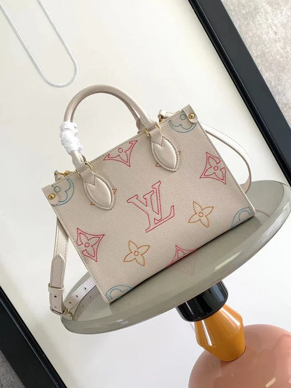 Louis Vuitton crossbody bags with a printed floral pattern for femininityLouis Vuitton Bags