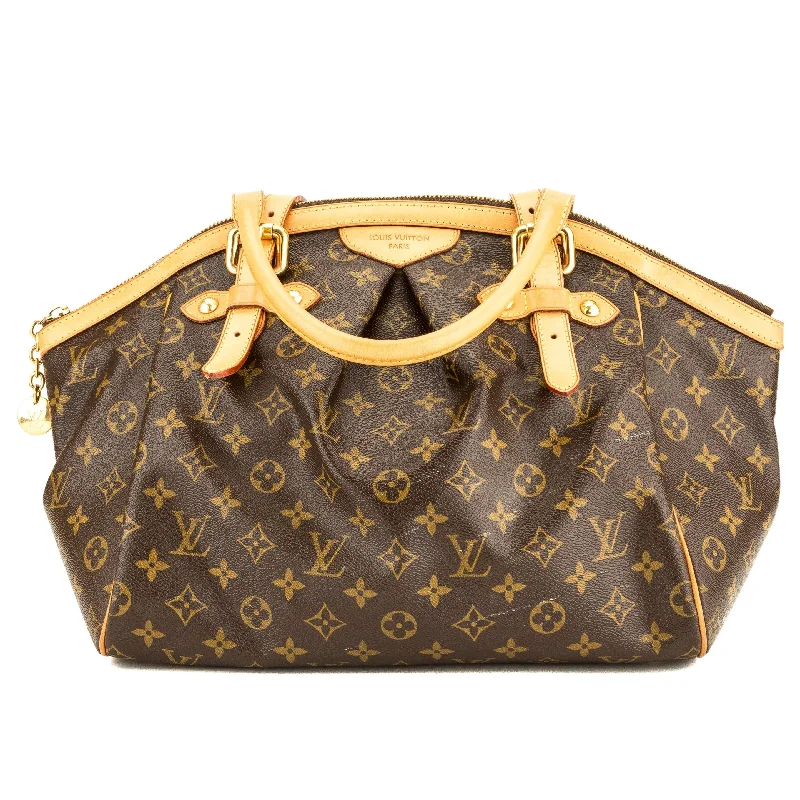 Louis Vuitton bags with a front - zip pocket for small items like keysLouis Vuitton Monogram Tivoli GM (3922015)