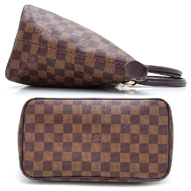 Louis Vuitton tote bags with a double - handle and shoulder - strap optionLouis Vuitton Damier Handbag Saleya Pm