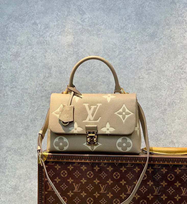 Louis Vuitton bags with a chain - link trim and a leather body for a modern edgeLouis Vuitton Bags