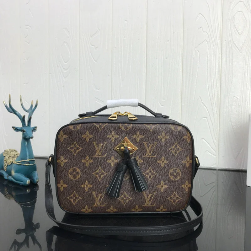 Louis Vuitton bags with a detachable mirror inside for on - the - go touch - upsLouis Vuitton Bags