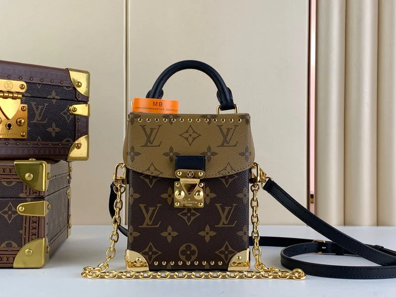 Louis Vuitton bags with a snap - button closure and a decorative charm for styleLouis Vuitton Bags