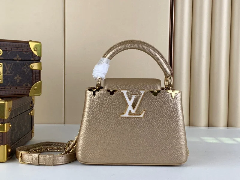 Louis Vuitton Petite Malle bags with a hard - shell structure for uniquenessLouis Vuitton Bags