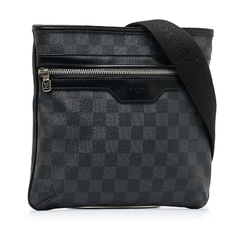 Louis Vuitton Alma bags with a leather - wrapped handle for a luxurious feelLouis Vuitton Damier Graphite Thomas (SHG-Ssd9D3)