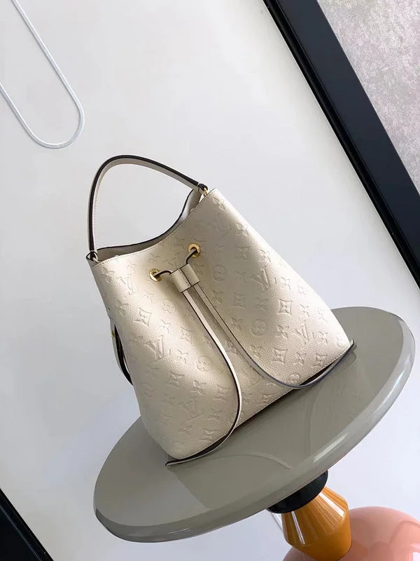 Ladies Louis Vuitton Petite Malle bags in a pastel color for a soft lookLouis Vuitton Bags