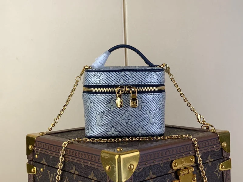 Ladies Louis Vuitton shoulder bags with a wide - width strap for comfortLouis Vuitton Bags