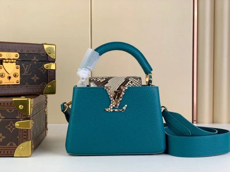 Louis Vuitton Twist bags with a crystal - embellished LV - turnlockLouis Vuitton Bags