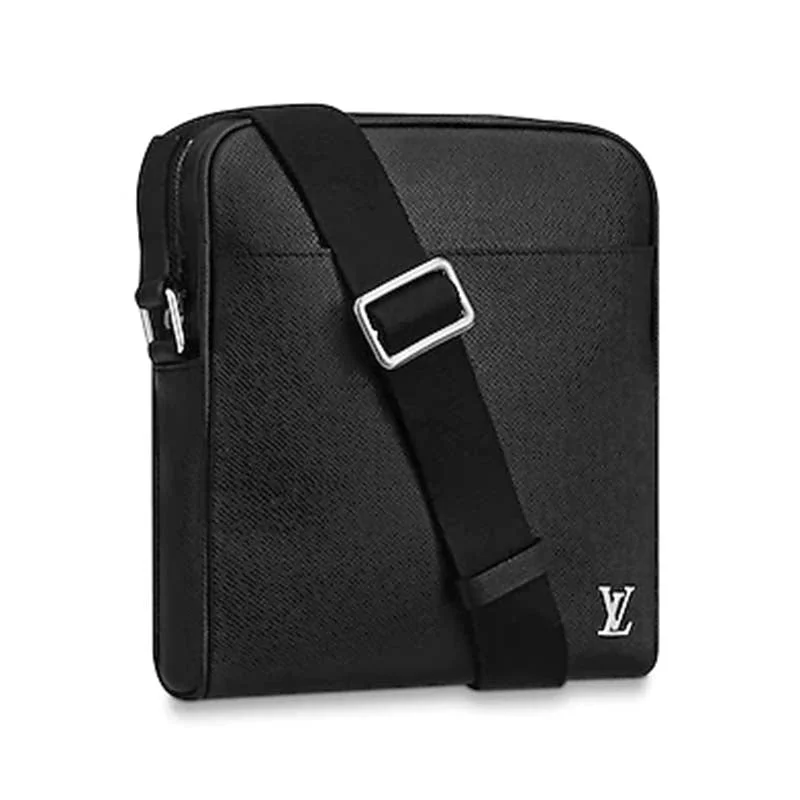 Louis Vuitton backpacks with a hidden back pocket for securityLouis Vuitton LV Men Alex Messenger BB Taiga Cowhide Leather