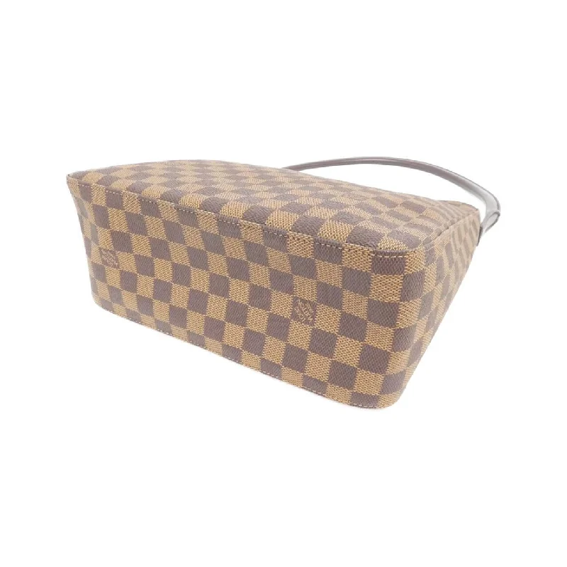 Ladies Louis Vuitton shoulder bags with a single - handle silhouetteLouis Vuitton Damier Looping Gm