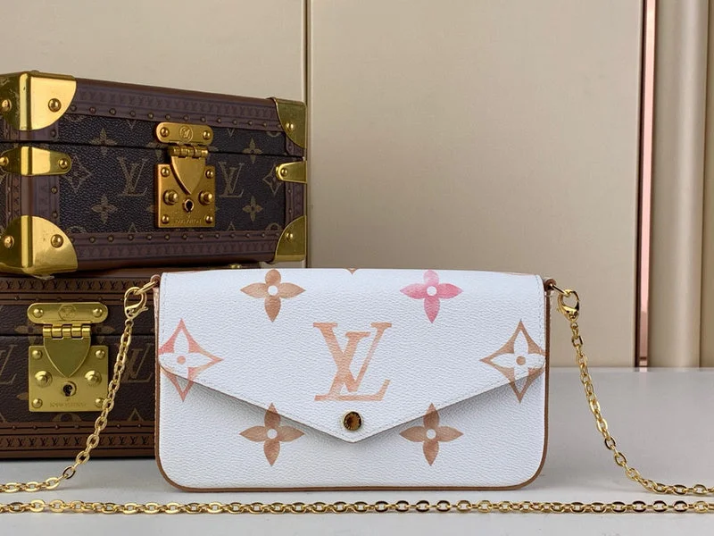 Louis Vuitton handbags with a patent - leather finish for a shiny lookLouis Vuitton Bags