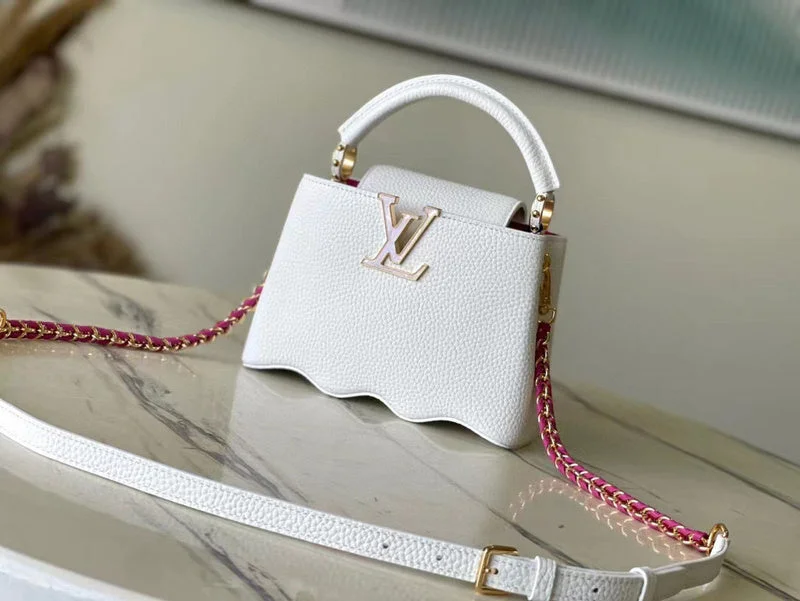 Louis Vuitton Twist bags with a contrast - colored interior for visual interestLouis Vuitton Bags