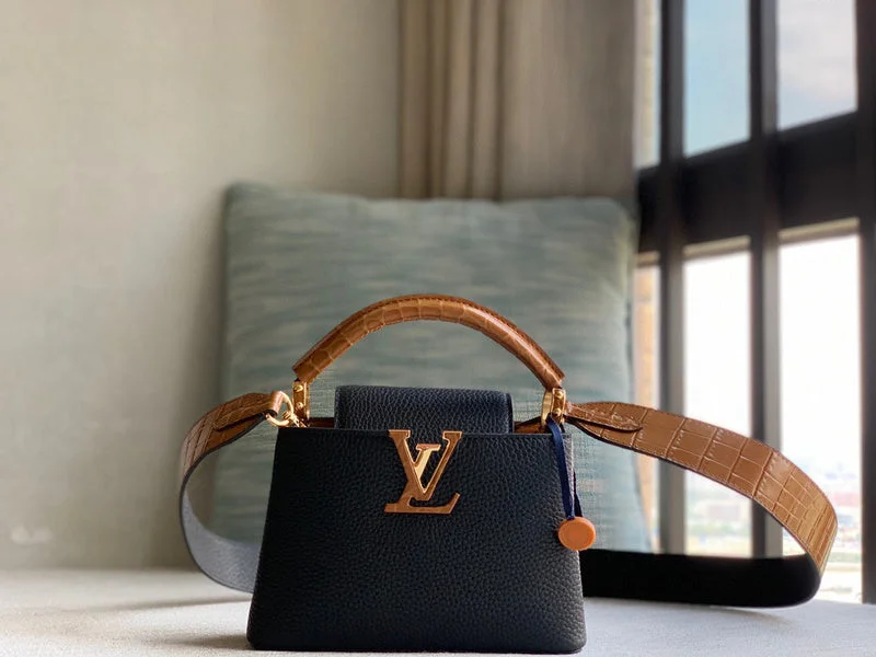 Ladies Louis Vuitton Capucines bags with a detachable shoulder strapLouis Vuitton Bags