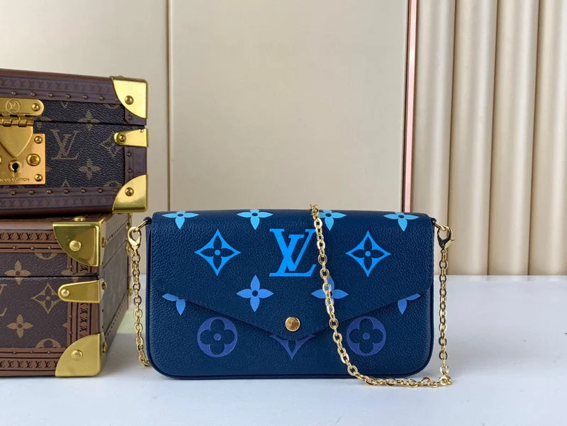 Louis Vuitton crossbody bags with a printed floral pattern for femininityLouis Vuitton Bags