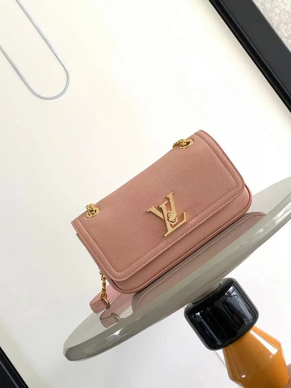 Louis Vuitton bags with a detachable mirror inside for on - the - go touch - upsLouis Vuitton Bags