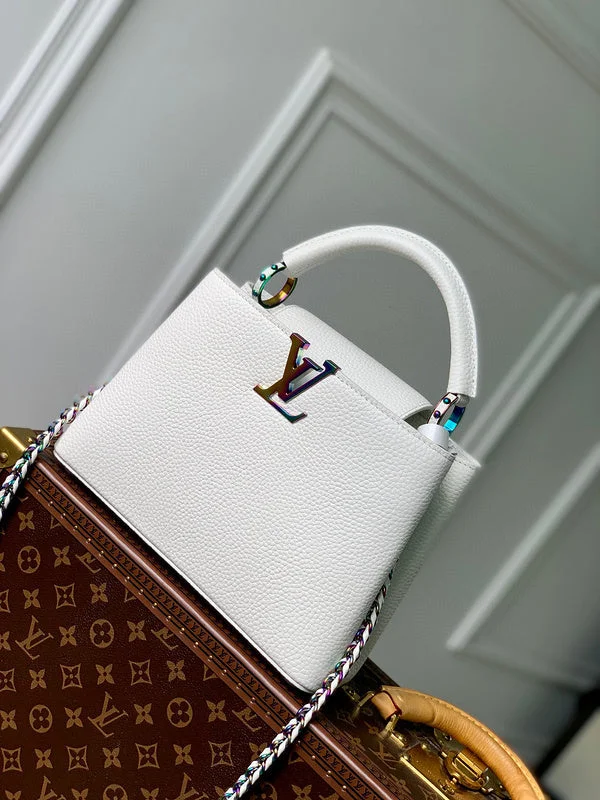 Louis Vuitton bags with a detachable mirror inside for on - the - go touch - upsLouis Vuitton Bags