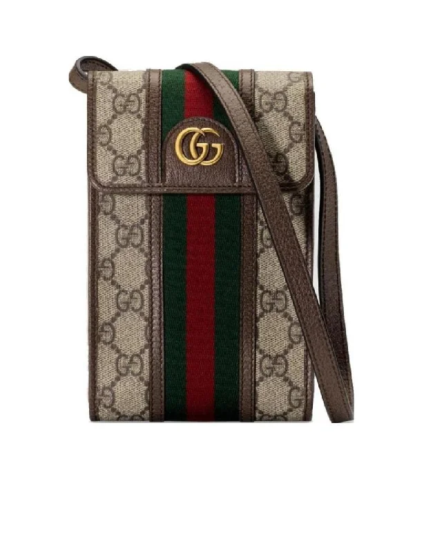 Gucci handbags for women with a patent - leather finishGucci Ophidia Collection GG Mini Handbag