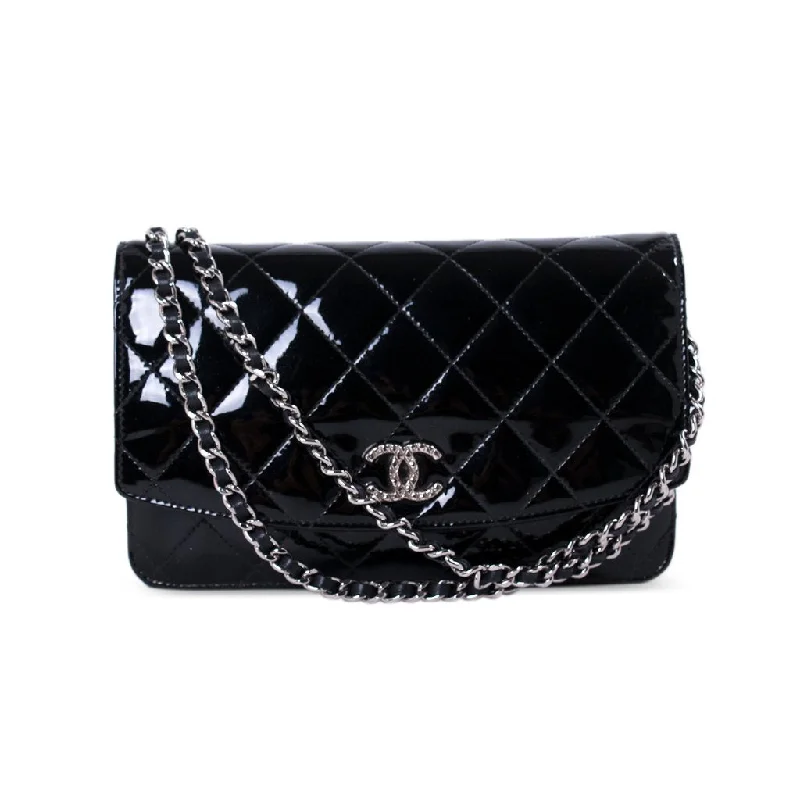 Chanel Limited Edition Handbag for CollectorsChanel Quilted Patent Wallet on Chain WOC