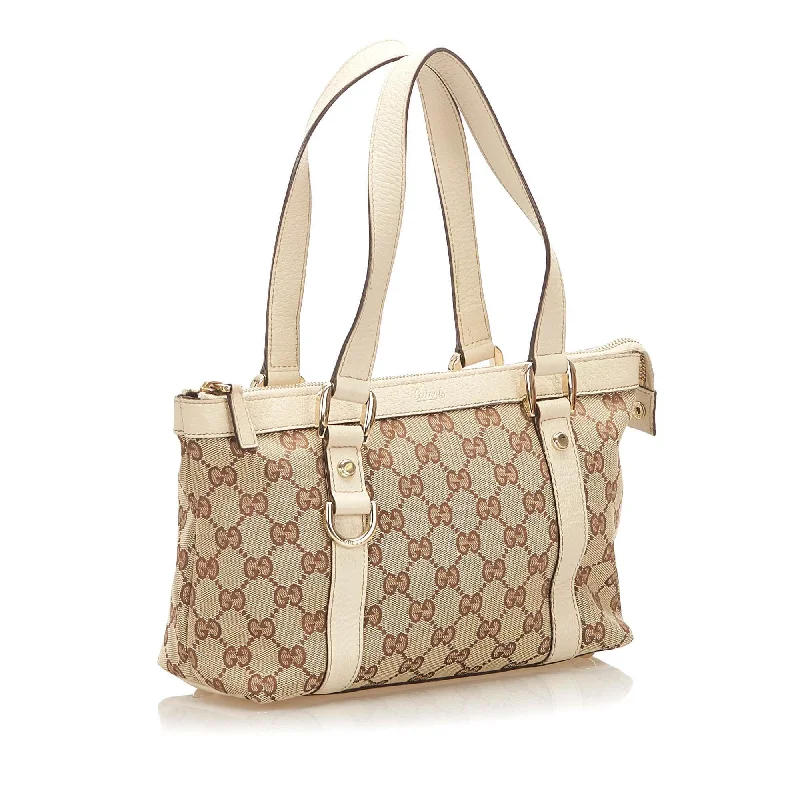 Women Gucci tote bags in GG Supreme canvas for a branded feelGucci GG Canvas Tote Bag (18351)