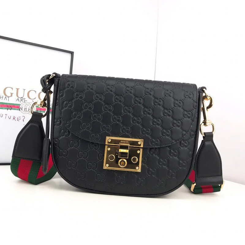 Women Gucci bags with a snap - button closure and a decorative charmWF - Gucci Bags - 2527