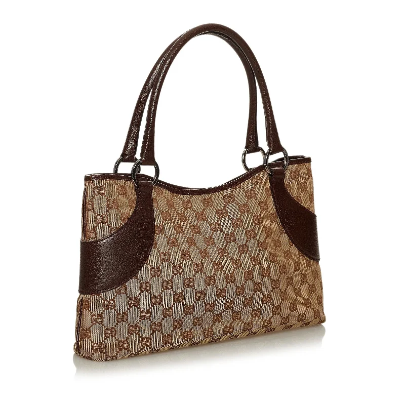 Gucci Marmont bags for women with a snakeskin - effect panelGucci GG Canvas Tote Bag (28885)