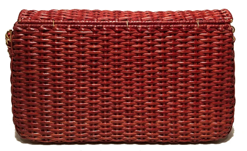 Chanel Medium Tote Bag for Office LadiesChanel Red Wicker Classic Flap Shoulder Bag