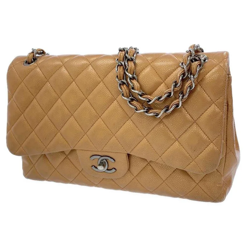 Chanel Quilted Leather Shoulder Bag for FashionistasChanel Chain Shoulder Bag Coco Mark Matelasse 30 Caviar Skin A58600 CHANEL