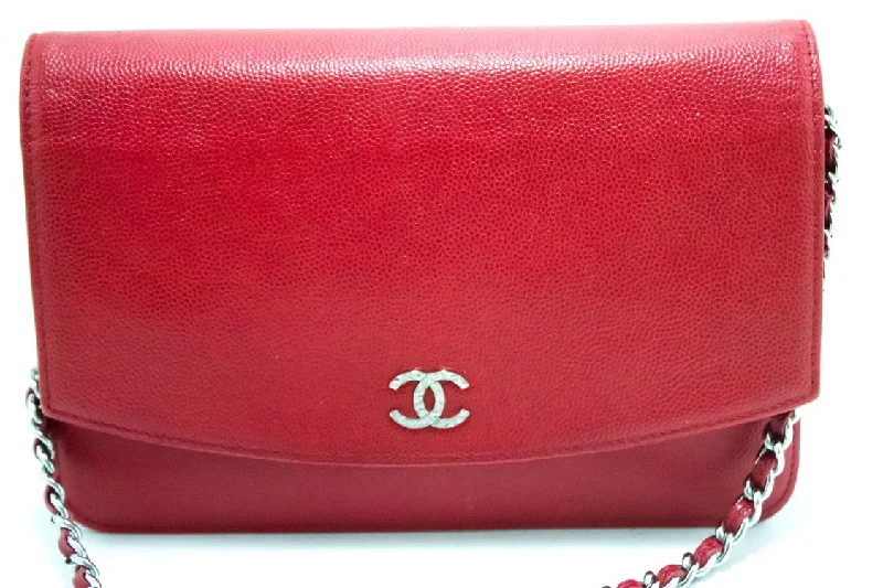 Chanel Quilted Leather Shoulder Bag for FashionistasChanel Caviar Wallet On Chain Woc Shoulder Bag Crossbody