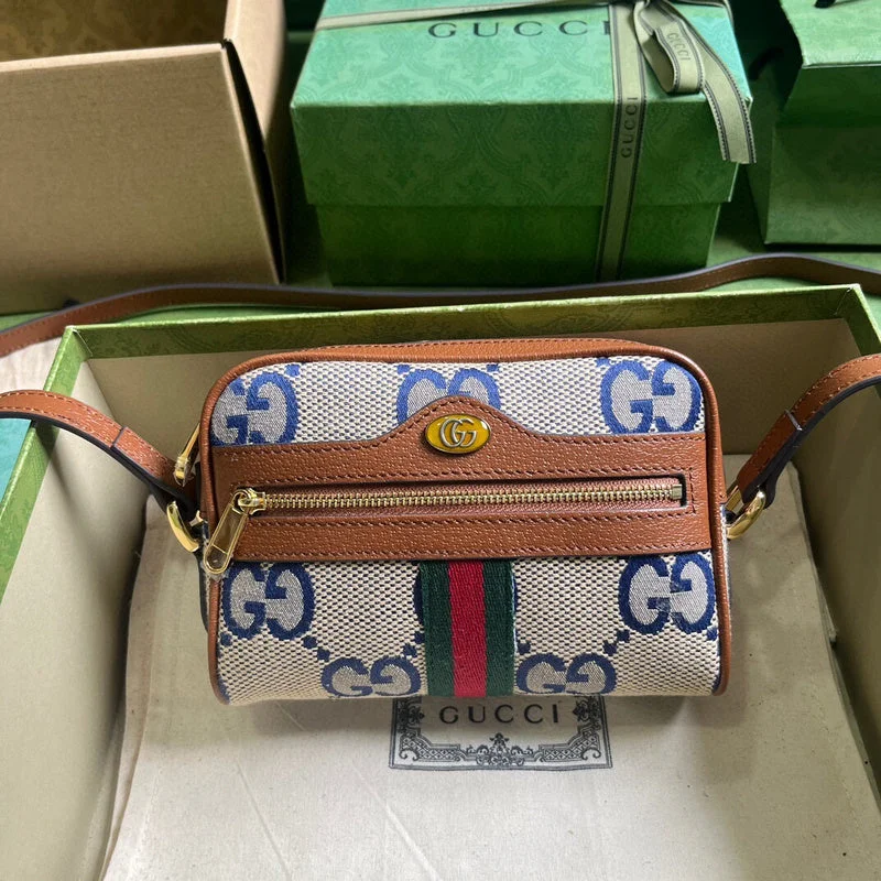 Women Gucci Sylvie bags with a leather - wrapped handleBC - GUCCI BAGS - 221