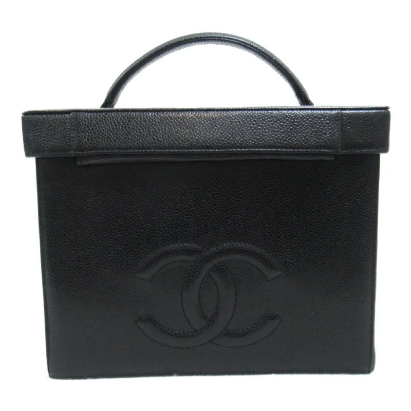 Chanel Lightweight Handbag for Daily ErrandsChanel Chanel Vanity 2w Shoulder Bag Caviar S  Black A01999