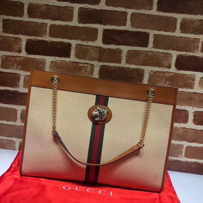 Women Gucci bags with a front - zip pocket for small itemsWF - Gucci Bags - 3231