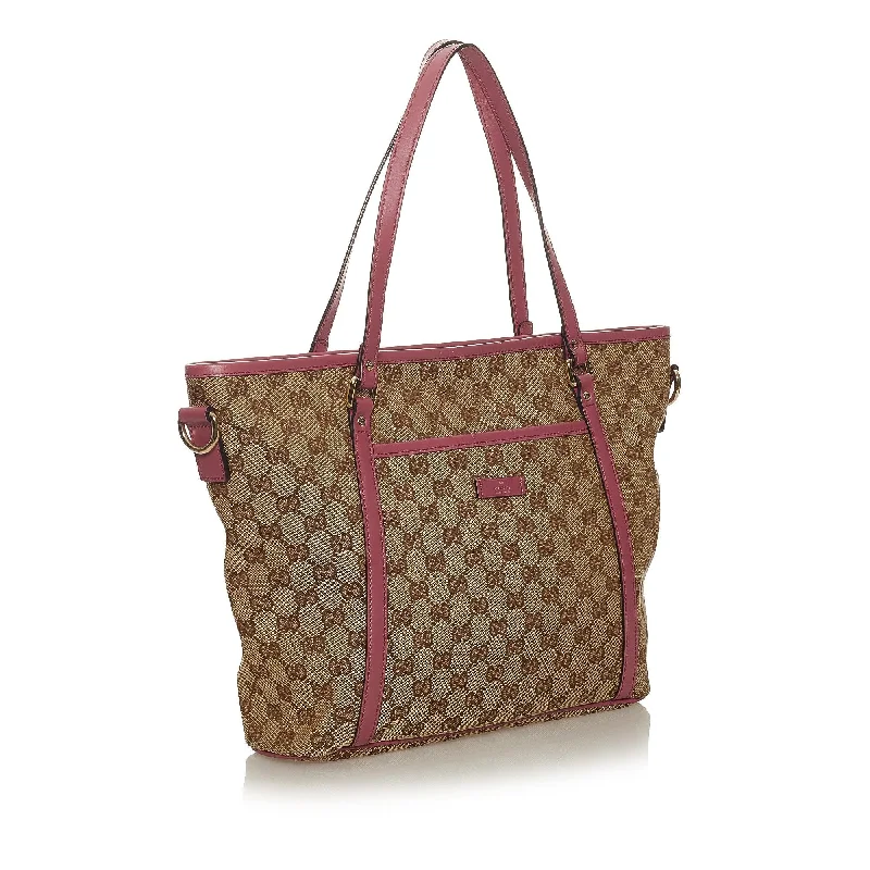 Ladies Gucci Dionysus bags in a pastel colorGucci GG Canvas Tote Bag (27453)