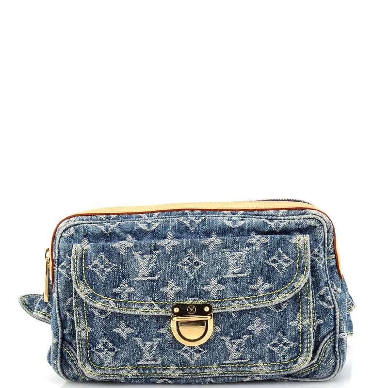 Christian Dior Saddle bags with a patent leather finish for a shiny lookBum Bag Denim