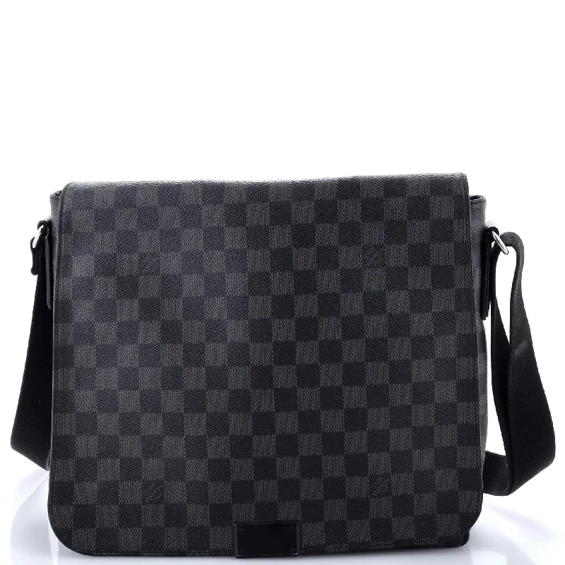 Fashion - forward Christian Dior tote bags for the modern womanDistrict Messenger Bag Damier Graphite MM