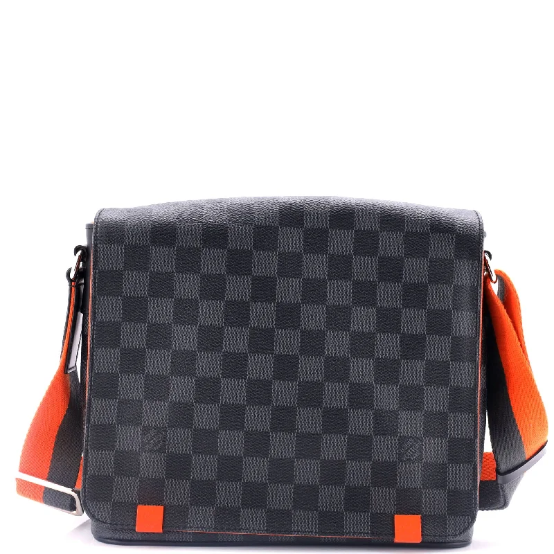 Trendsetting Christian Dior crossbody bags with a colorful strapDistrict NM Messenger Bag Damier Graphite PM