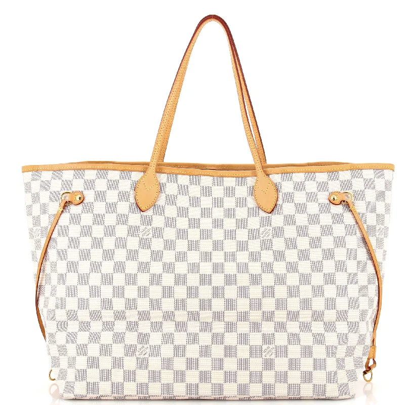 Louis Vuitton backpacks with a sleek, minimalist design for styleNeverfull NM Tote Damier GM