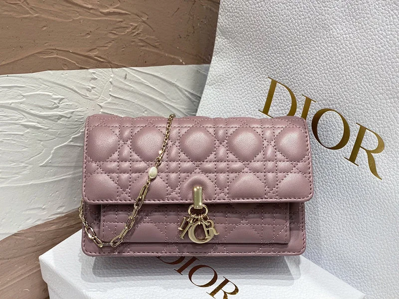 Stylish Christian Dior shoulder bags with a tassel - adorned zippermakbags - Dior Bags - 1726