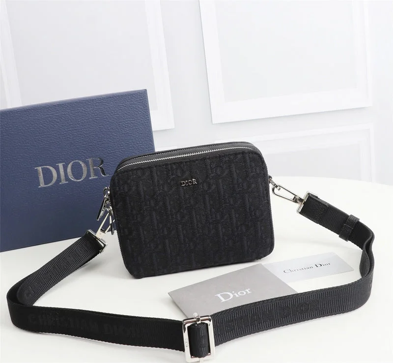 Christian Dior Saddle bags with a distressed leather finishWF - Dior Bags - 465